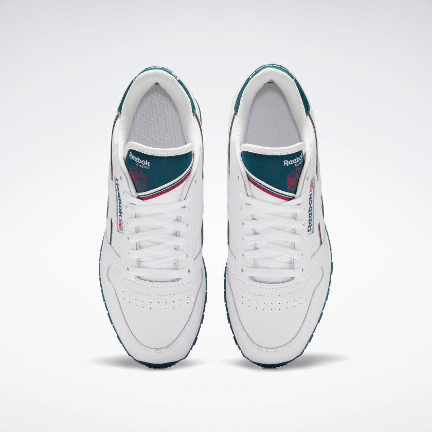 REEBOK CL LEATHER Ftwr White Midnight Pine Punch Berry