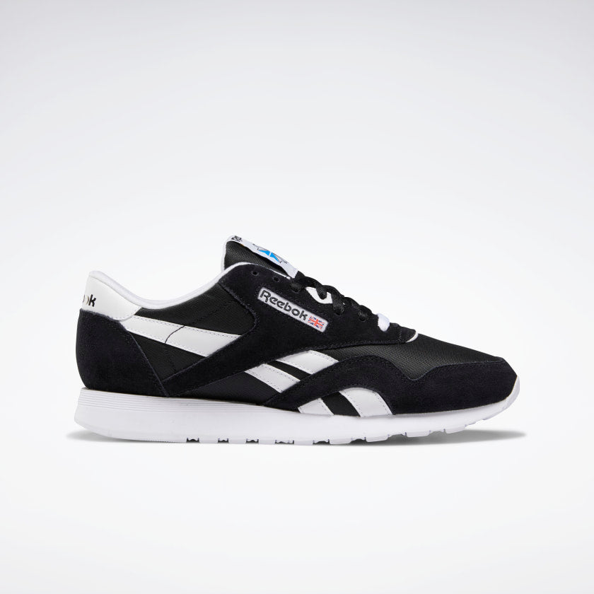 REEBOK Classic Nylon - Black / Black / White