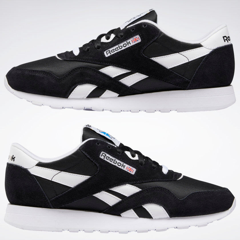 REEBOK Classic Nylon - Black / Black / White