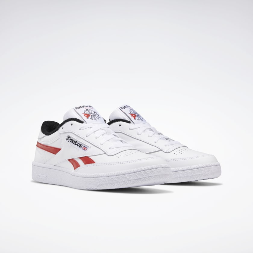 REEBOK CLUB C REVENGE - White / Black / Legacy Red