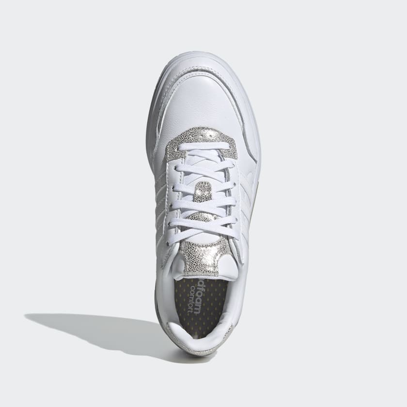 ADIDAS COURTMASTER - Cloud White / Cloud White / Grey Two – Lotsa Shoes