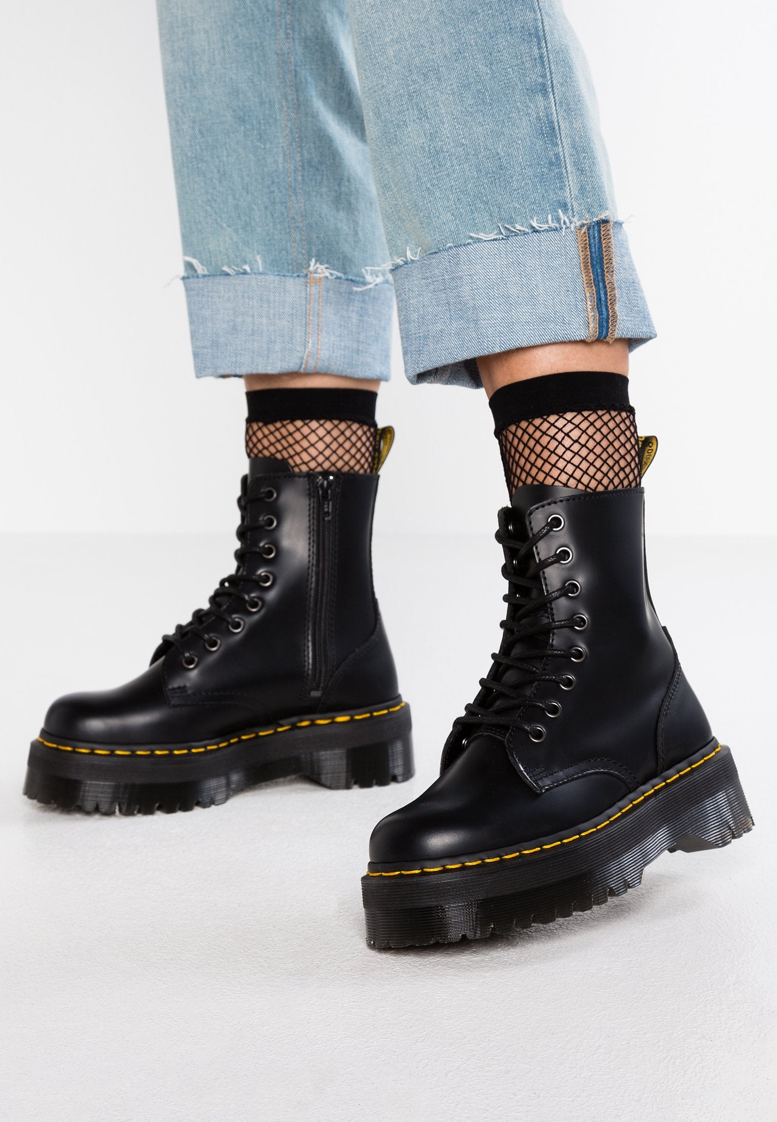 Shoe Dr Martens Jadon Nero DR MARTENS JADON SMOOTH LEATHER