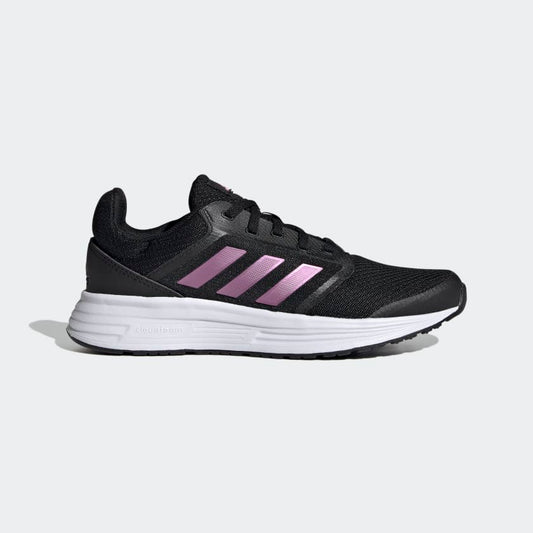 ADIDAS WOMENS GALAXY 5 - Core Black / Cherry Metallic / Cloud White