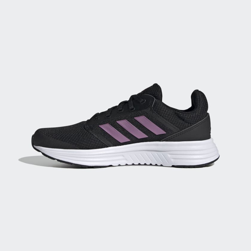 Adidas cloudfoam women's store black and pink