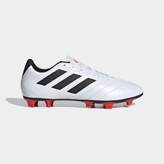 ADIDAS GOLETTO VII FIRM GROUND BOOTS - Cloud White / Core Black / Red
