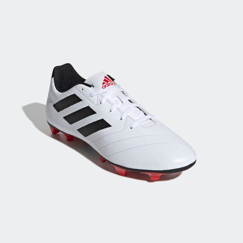 ADIDAS GOLETTO VII FIRM GROUND BOOTS - Cloud White / Core Black / Red