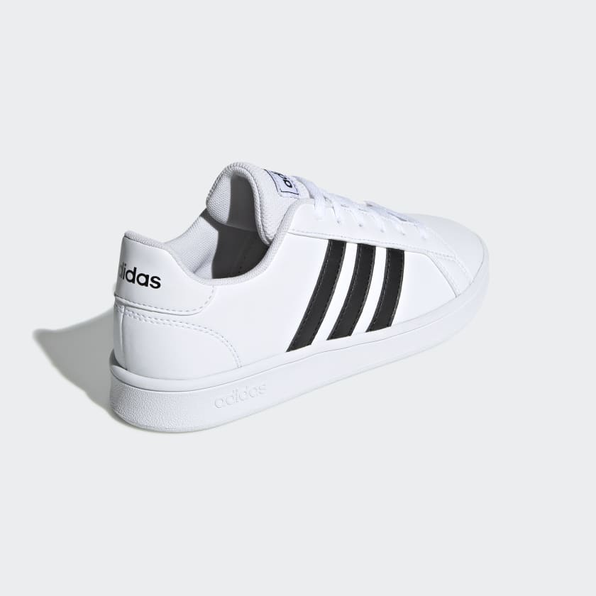 ADIDAS GRAND COURT KIDS - Cloud White / Core Black / Cloud White