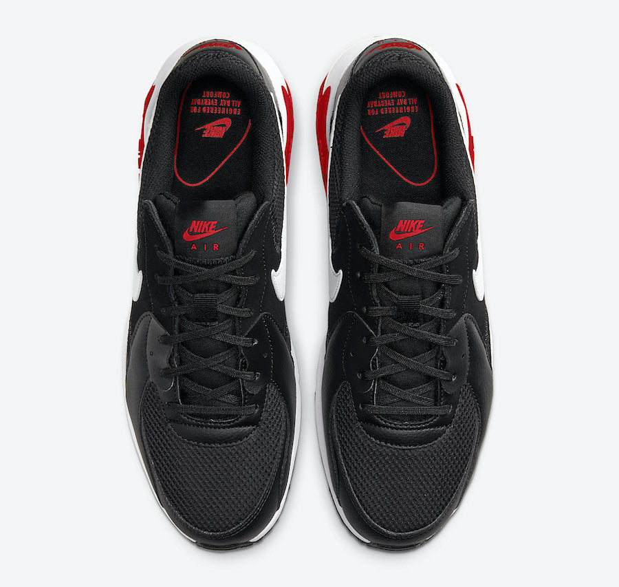 NIKE AIR MAX EXCEE - BLACK/WHITE-UNIVERSITY RED
