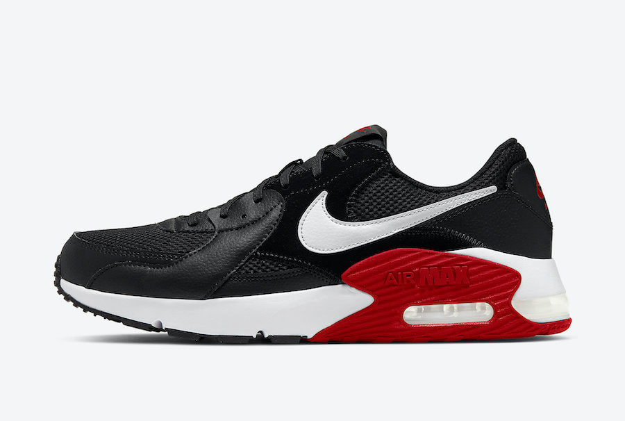 NIKE AIR MAX EXCEE - BLACK/WHITE-UNIVERSITY RED