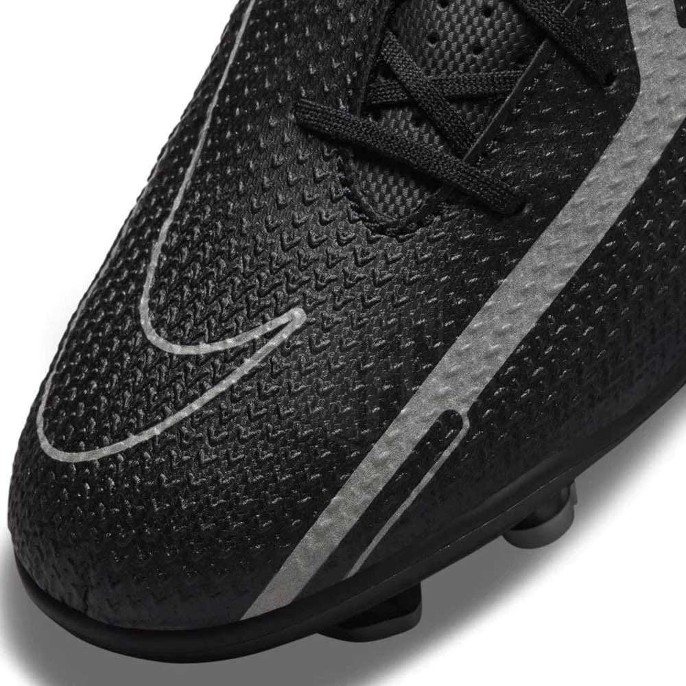 NIKE PHANTOM GT2 ACADEMY DF FG/MG - BLACK/METALLIC DARK GREY
