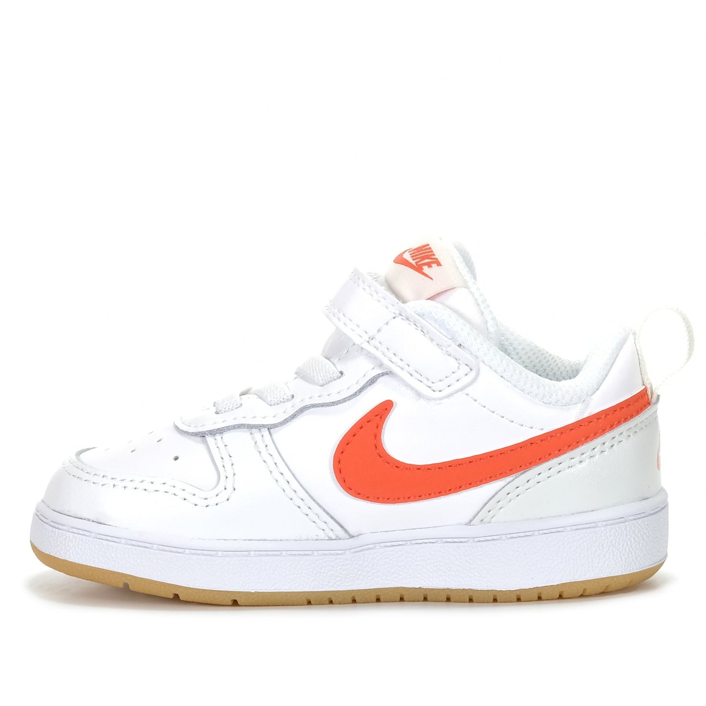 NIKE INFANT Court Borough Low 2 (TDV) White/Orange