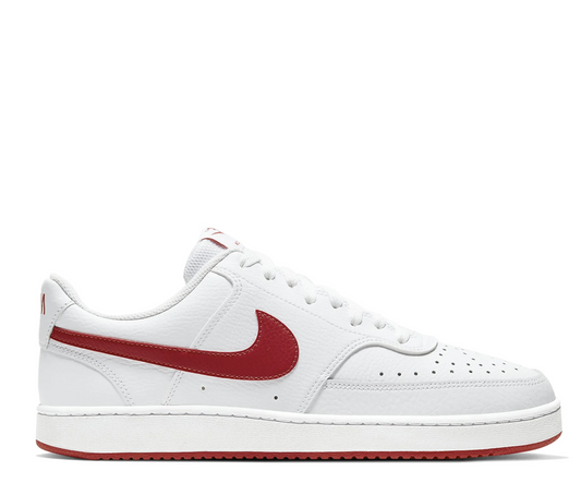 NIKE COURT VISION LOW - White/University Red