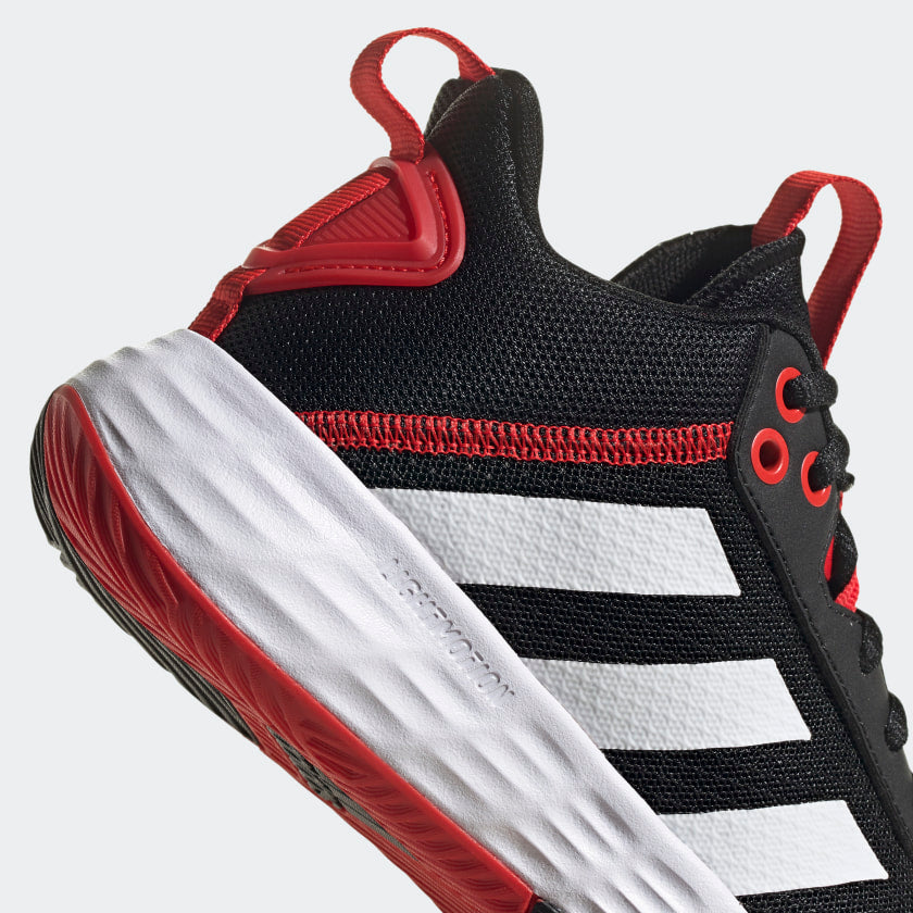 ADIDAS KIDS OWNTHEGAME 2.0 - Core Black / Cloud White / Vivid Red