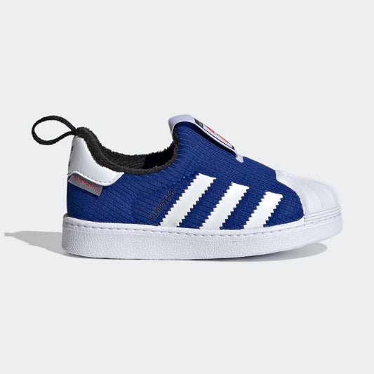 ADIDAS INFANT SUPERSTAR 360 I - ROYAL BLUE/WHITE/BLACK