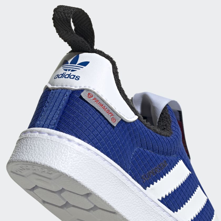 ADIDAS INFANT SUPERSTAR 360 I - ROYAL BLUE/WHITE/BLACK