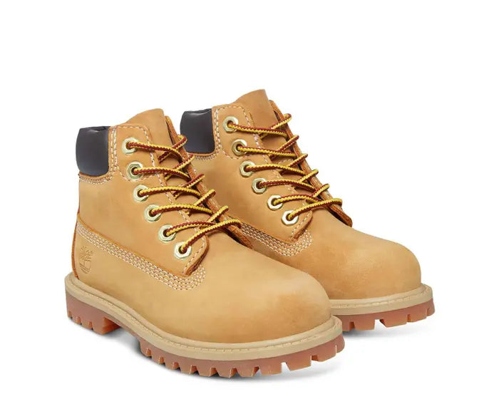 TIMBERLAND TODDLER 6 INCH PREMIUM WATERPROOF BOOT WHEAT NUBUCK