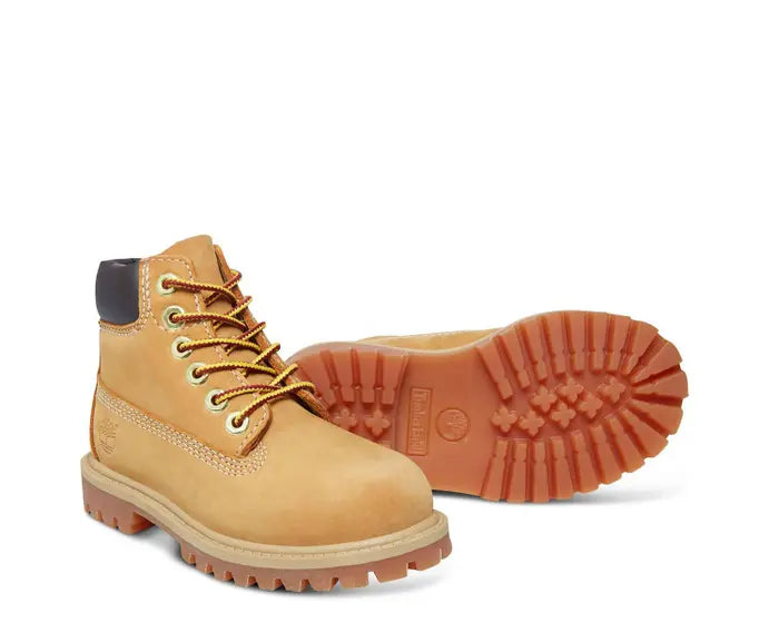 TIMBERLAND TODDLER 6-INCH PREMIUM WATERPROOF BOOT - WHEAT NUBUCK