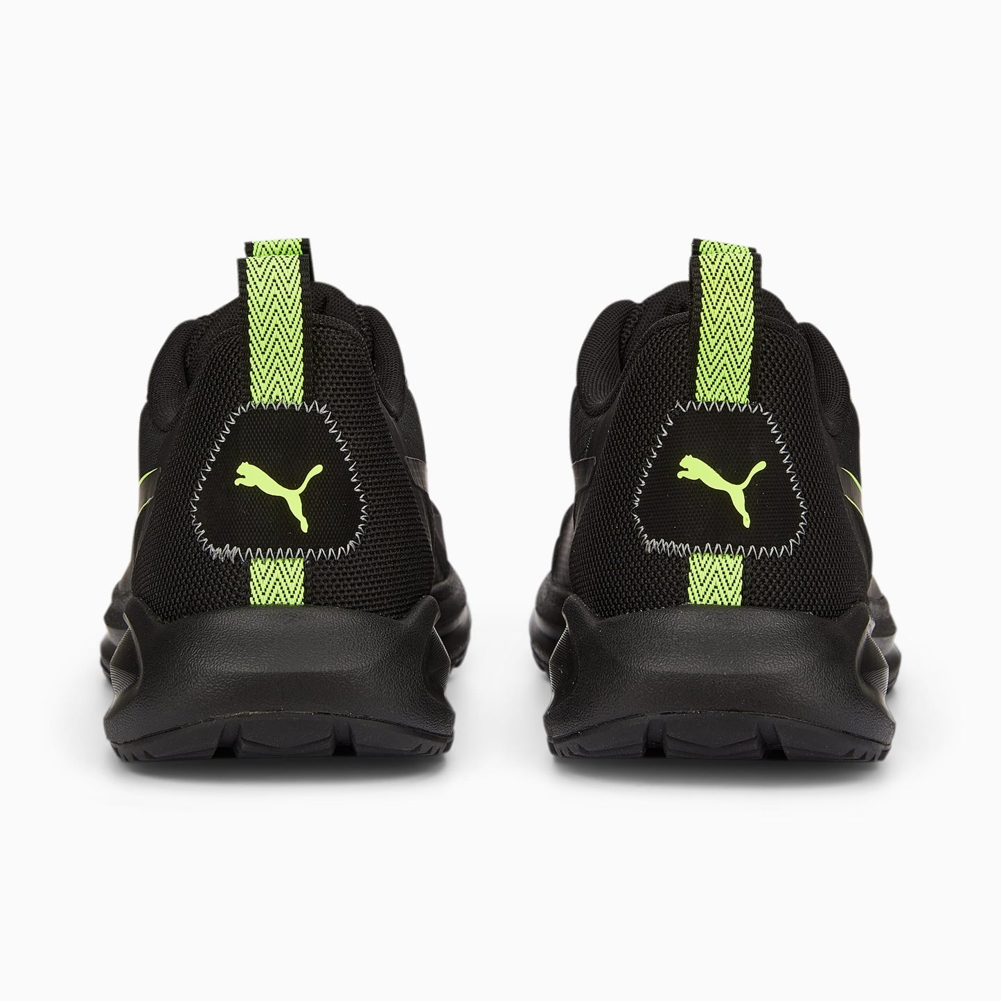 PUMA TWITCH RUNNER TRAIL - PUMA BLACK/LIME SQUEEZE