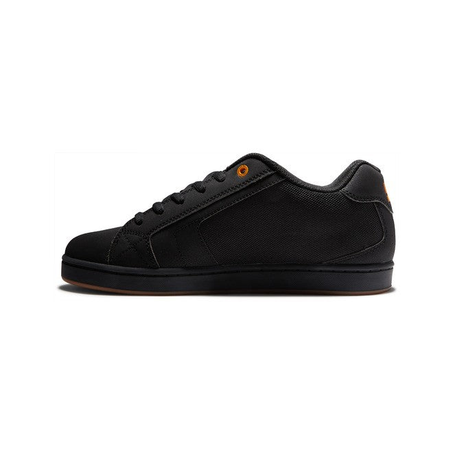 Fox black online and orange trainers