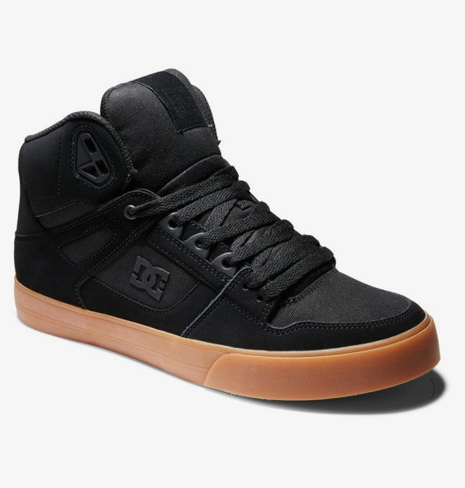 DC PURE HIGH TOP WC - BLACK/GUM
