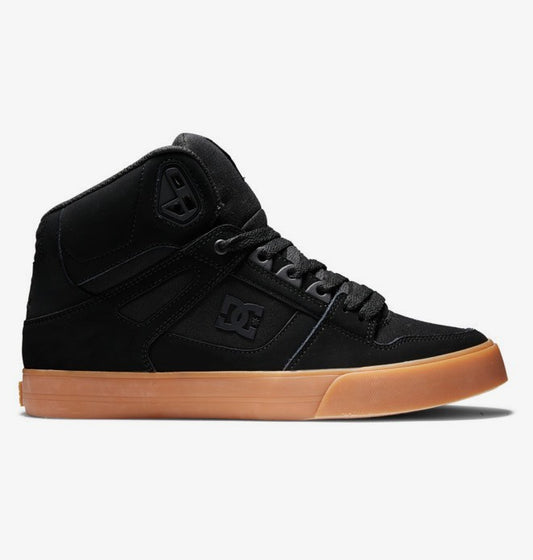 DC PURE HIGH TOP WC - BLACK/GUM