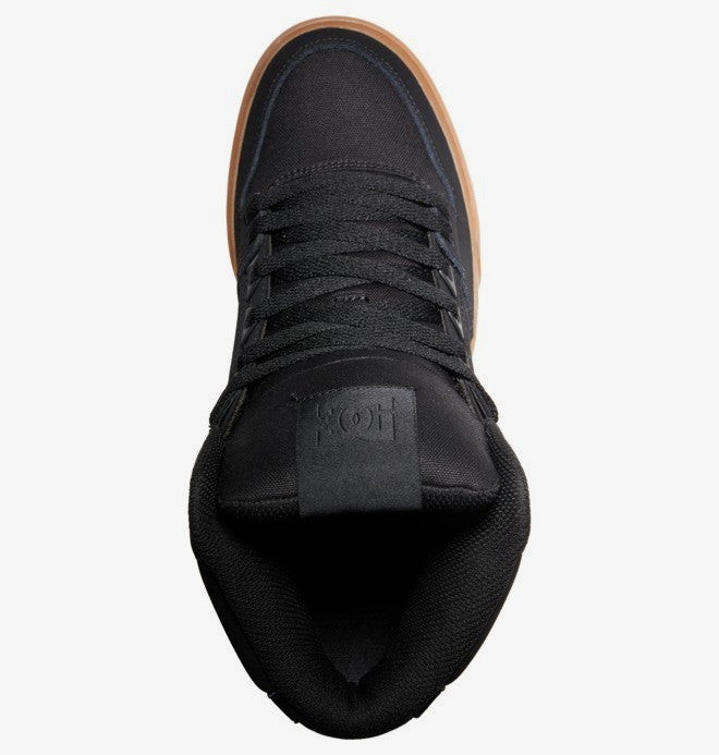 DC PURE HIGH TOP WC - BLACK/GUM