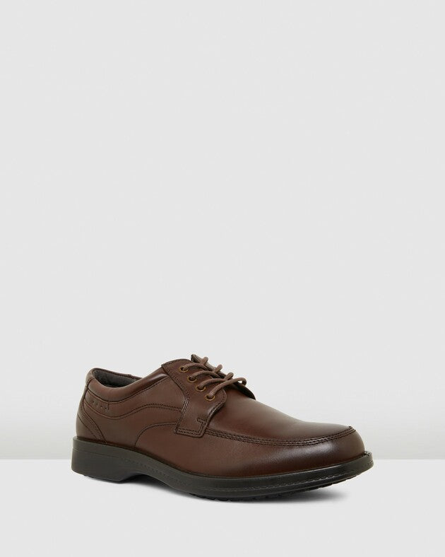 HUSH PUPPIES NIGEL - BROWN