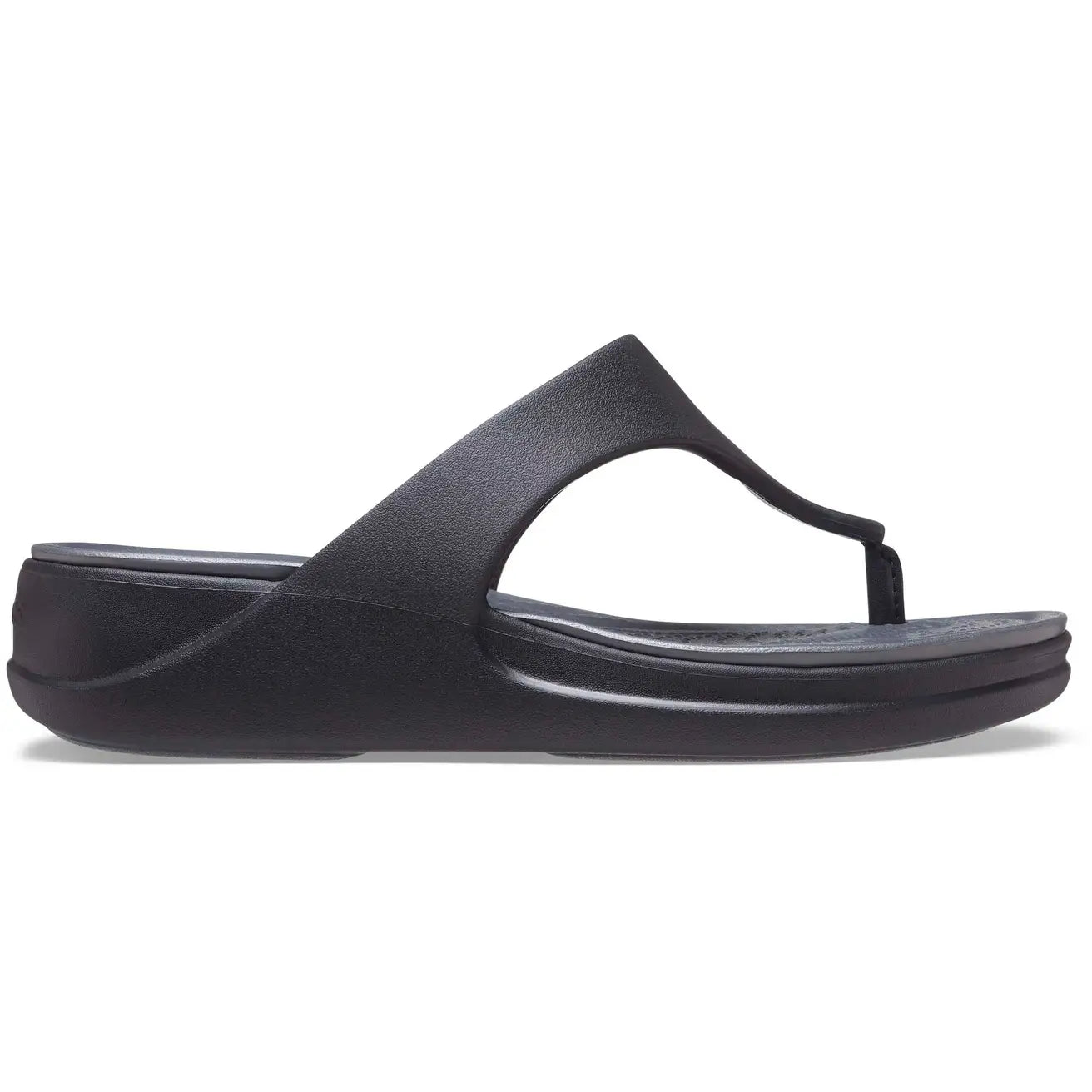 CROCS WOMENS BOCA WEDGE FLIP - BLACK – Lotsa Shoes