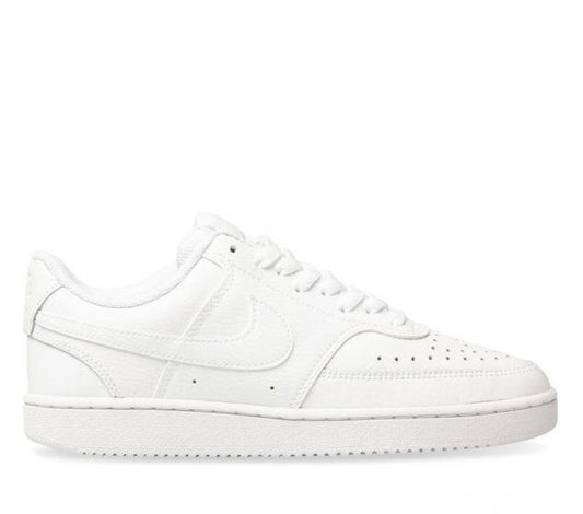 NIKE WOMENS COURT VISION LOW - WHITE/WHITE/WHITE