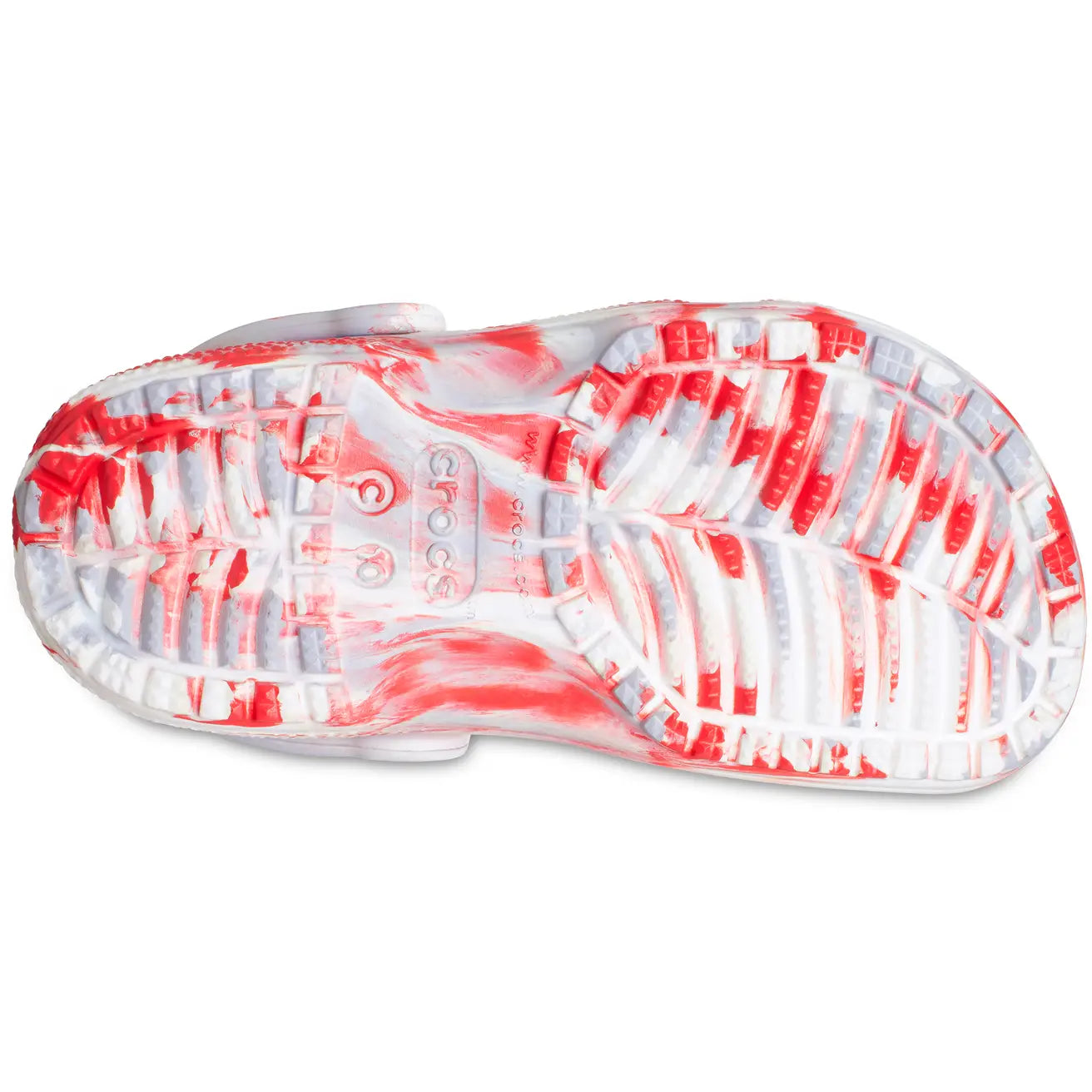 CROCS INFANT CLASSIC CLOG WHITE FLAME Lotsa Shoes