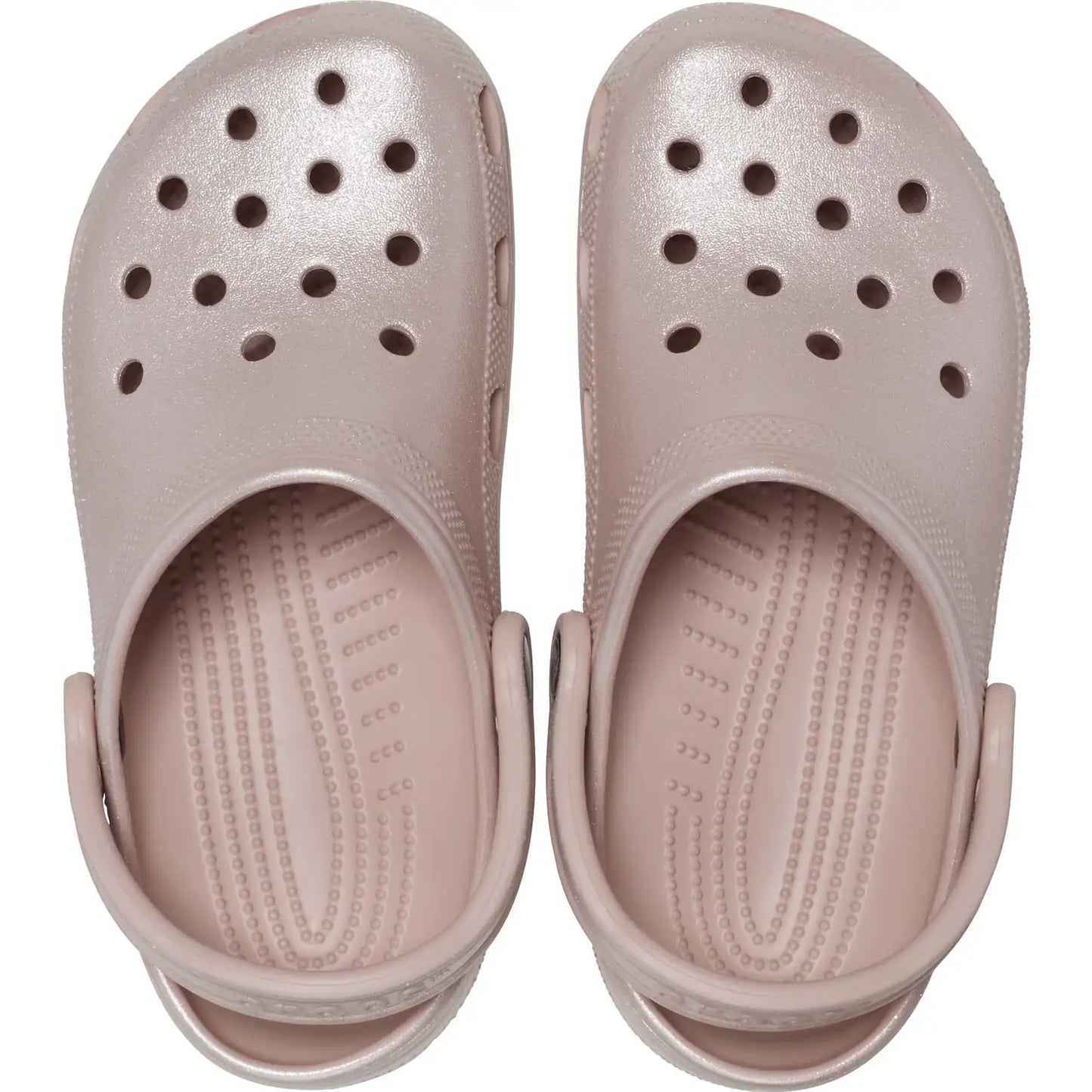 CROCS CLASSIC SHIMMER CLOG - PINK CLAY