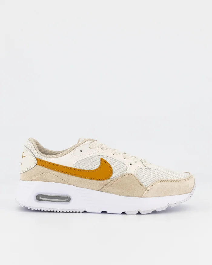 NIKE WOMENS AIR MAX SC - PHANTOM/GOLD SUEDE-SANDDRIFT
