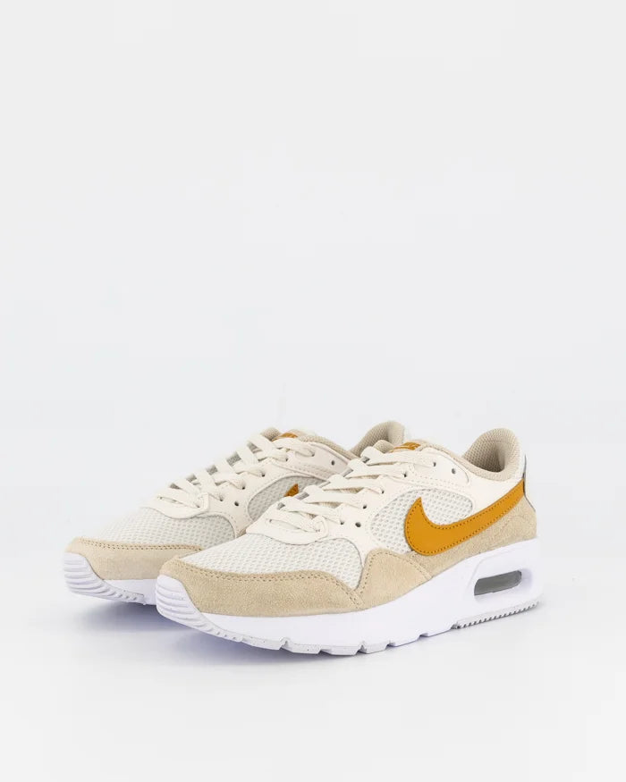 NIKE WOMENS AIR MAX SC - PHANTOM/GOLD SUEDE-SANDDRIFT