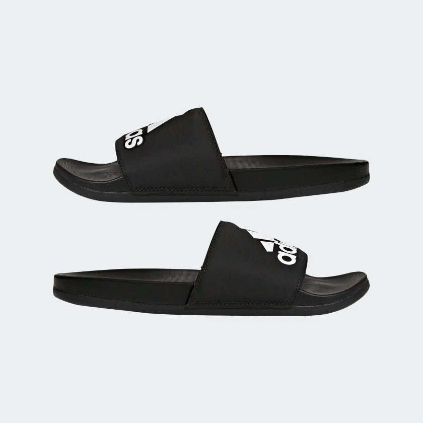 ADIDAS ADILETTE COMFORT SLIDES - Core Black / Core Black / Cloud White