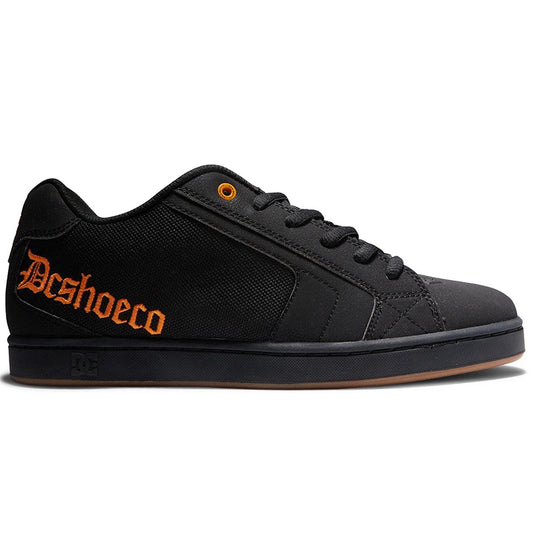 DC MENS NET LE - BLACK/BLACK/ORANGE