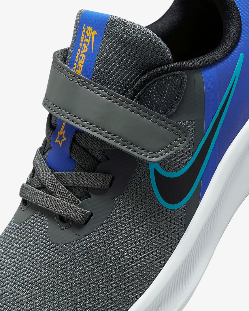 NIKE KIDS STAR RUNNER 3 - Iron Grey/Racer Blue/Black