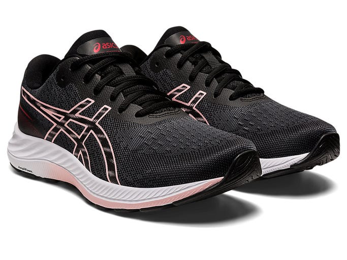 ASICS WOMENS GEL-EXCITE 9 - Black/Frosted Rose
