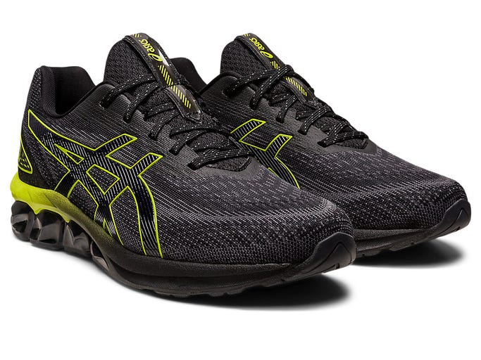 ASICS GEL QUANTUM 180 VII - BLACK,NEON LIME