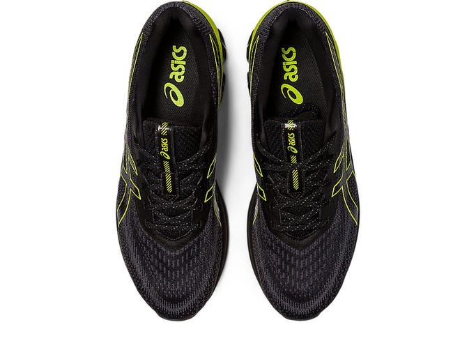 ASICS GEL QUANTUM 180 VII - BLACK,NEON LIME