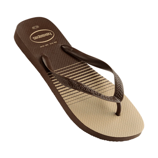 HAVAIANAS TOP BASIC FC - CAFE/DARK BROWN