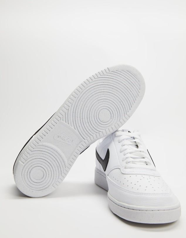 NIKE COURT VISION NEXT NATURE - WHITE/BLACK