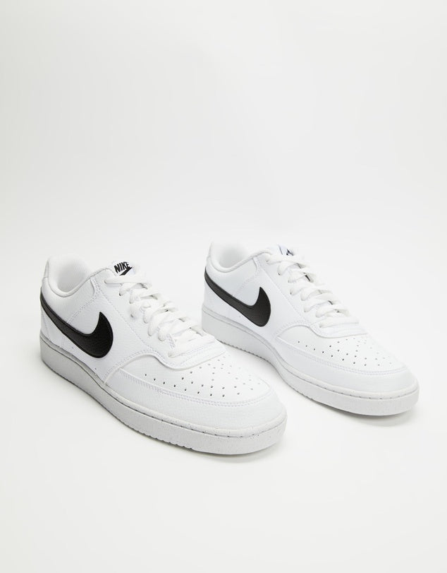 NIKE COURT VISION NEXT NATURE - WHITE/BLACK