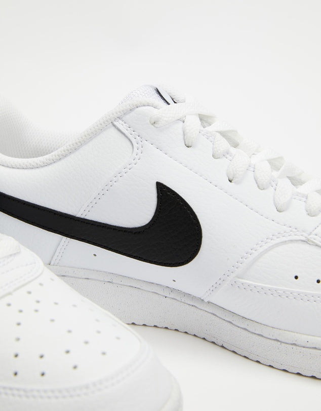 NIKE COURT VISION NEXT NATURE - WHITE/BLACK