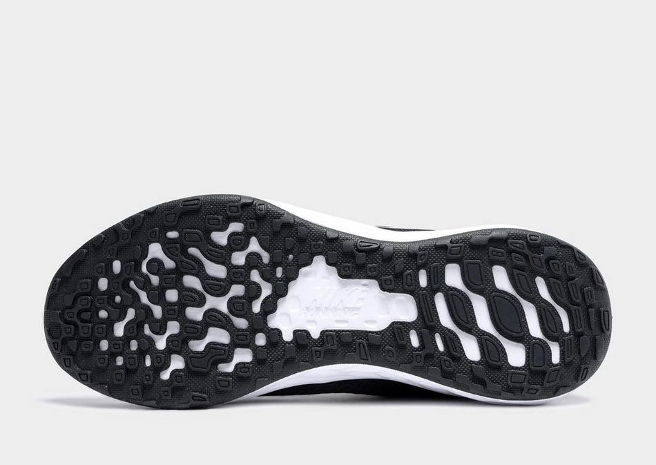 NIKE KIDS REVOLUTION 6 NN - BLACK/WHITE-DARK SMOKE GREY