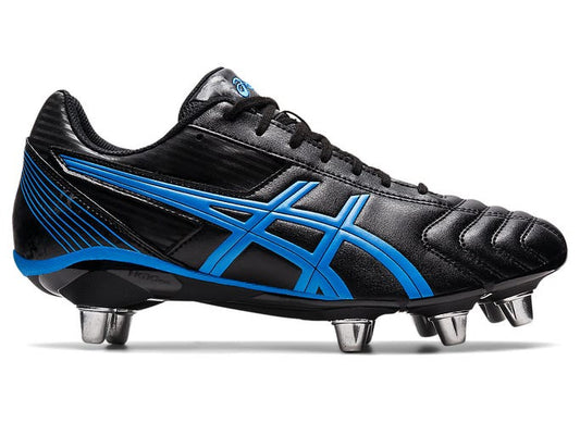 ASICS LETHAL TACKLE - BLACK/ELECTRIC BLUE