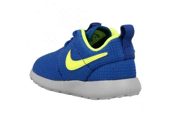 NIKE INFANT ROSHERUN (PS/TD) - GYM BLUE/VOLT-WOLF GREY