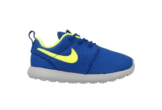 NIKE INFANT ROSHERUN (PS/TD) - GYM BLUE/VOLT-WOLF GREY