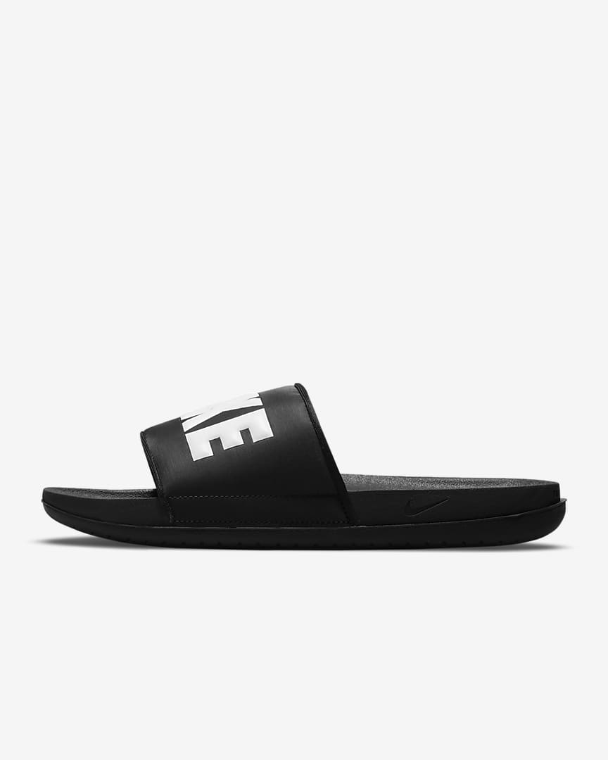 NIKE OFFCOURT SLIDE - BLACK/WHITE