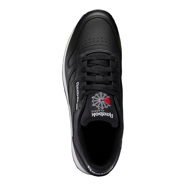 REEBOK WOMENS CLASSIC LEATHER RIPPLE CORE BLACK CORE BLACK FTWR