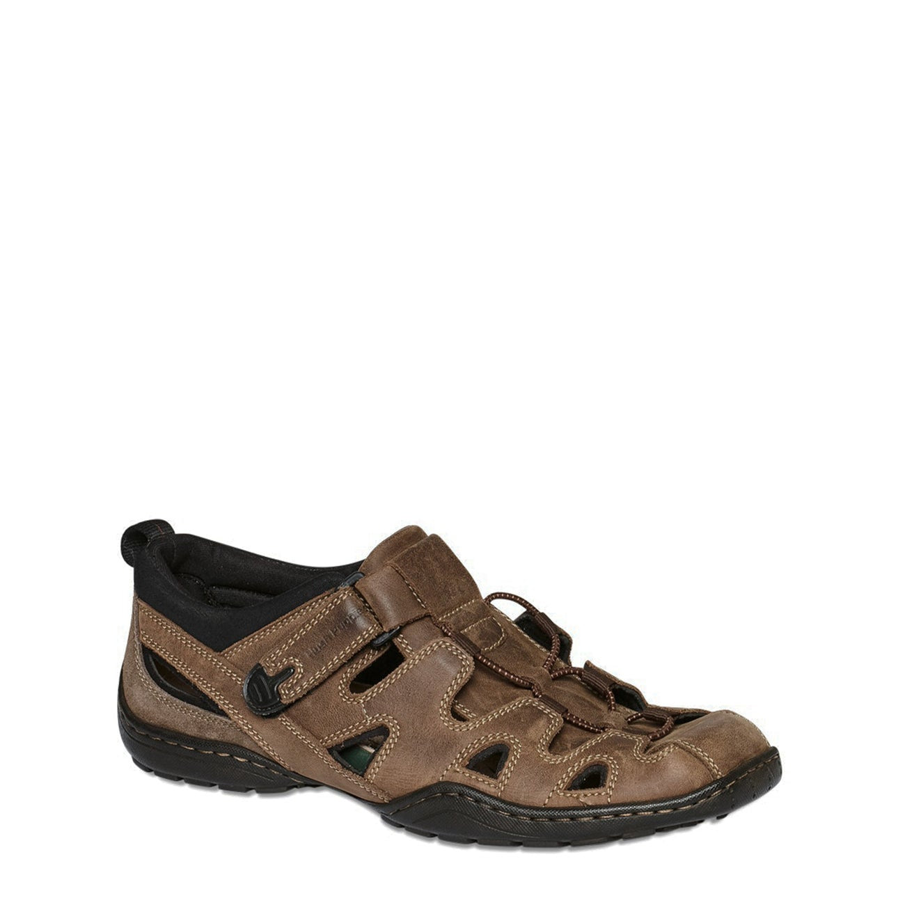 HUSH PUPPIES SENTRY SANDAL - BROWN